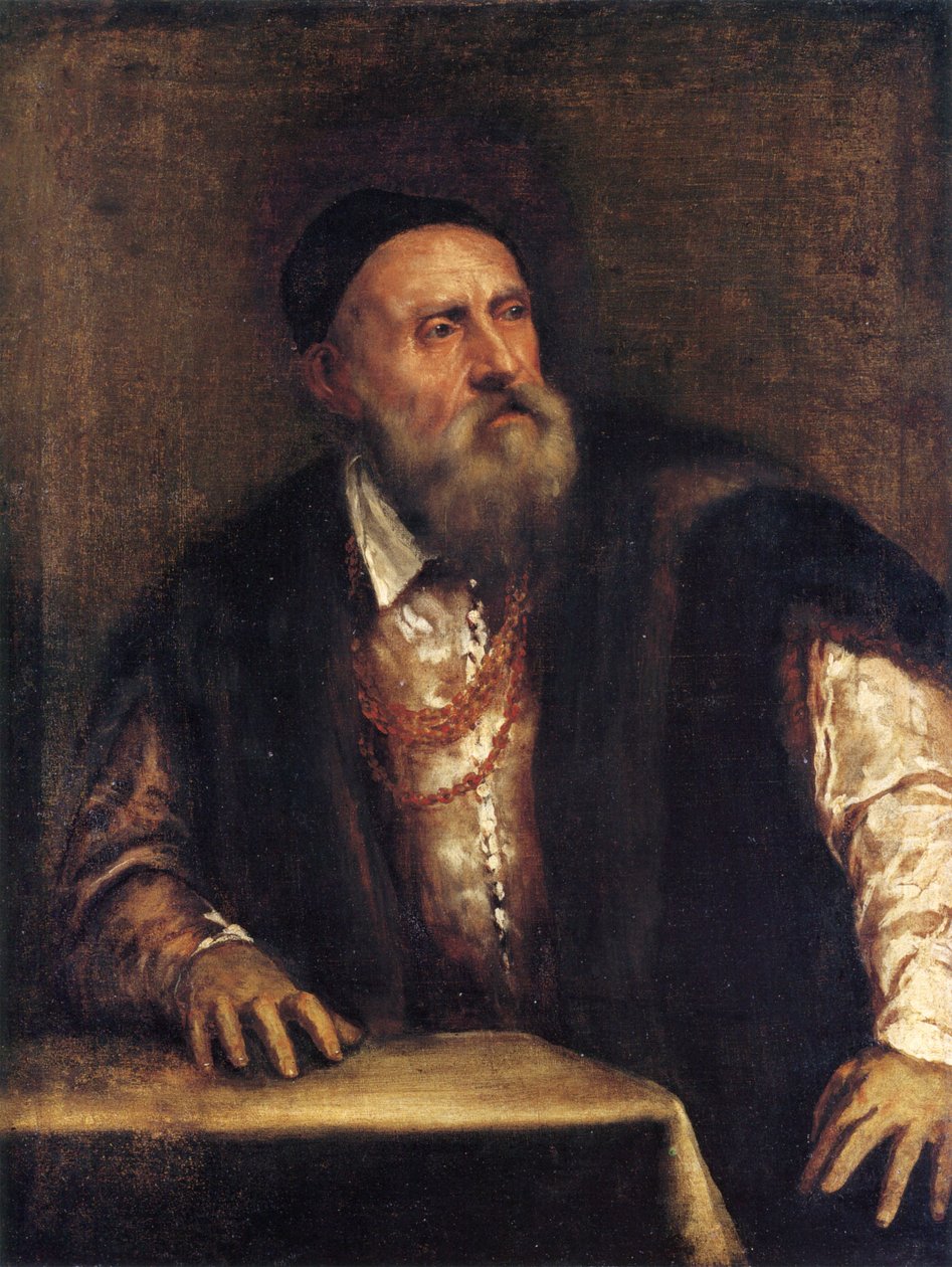 Titian önarcképe alkotó: Tiziano Vecelli