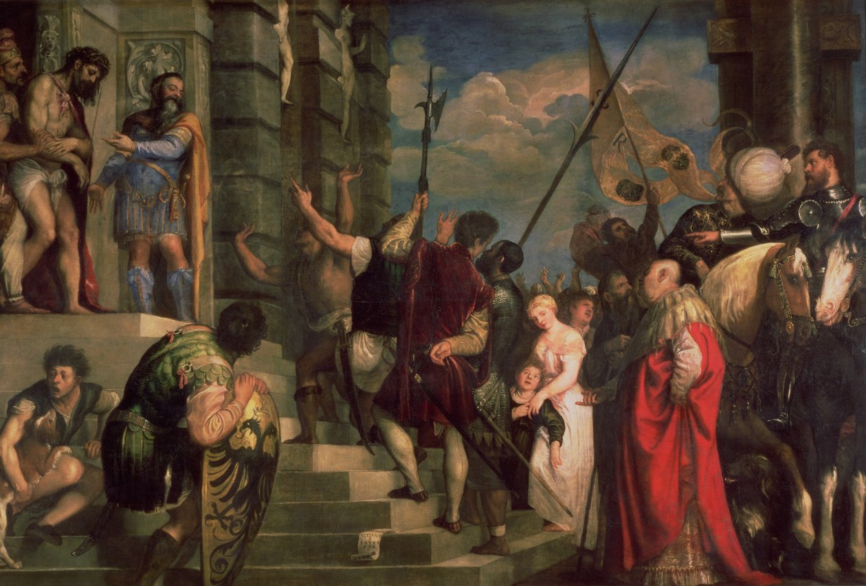 Ecce Homo, 1543 alkotó: Tiziano Vecelli