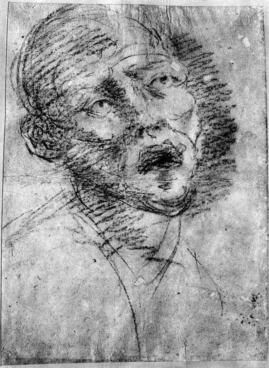 Egy mór feje, c1525, 1937 alkotó: Tiziano Vecelli