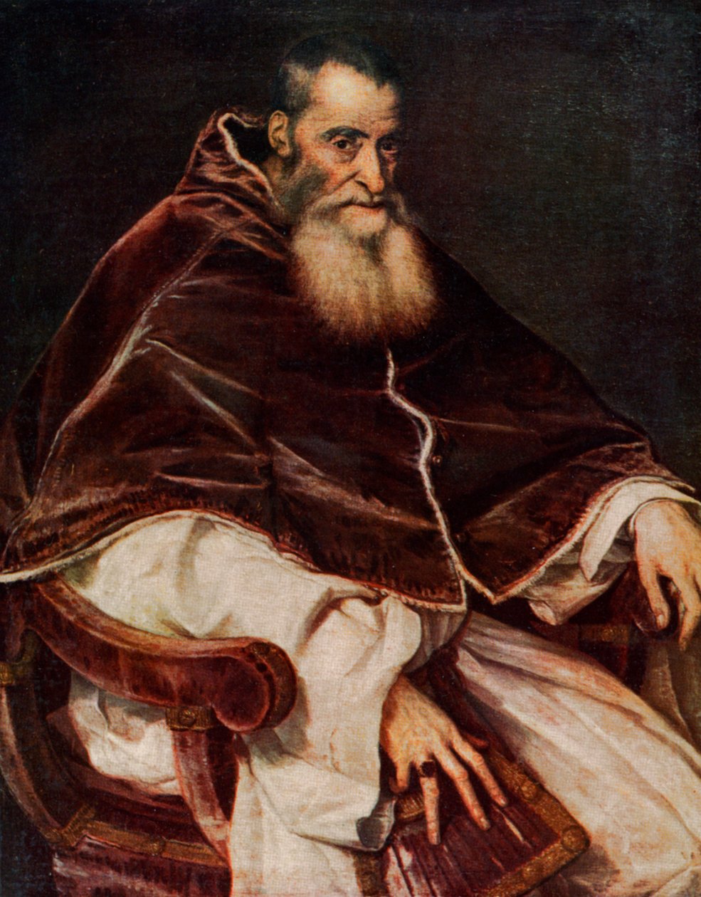 III. Pál pápa 1468-1549, 1543 1930. alkotó: Tiziano Vecelli