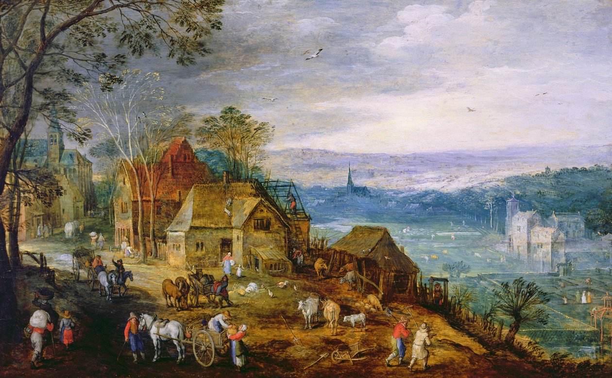 Táj jelenet alkotó: Tobias Verhaecht