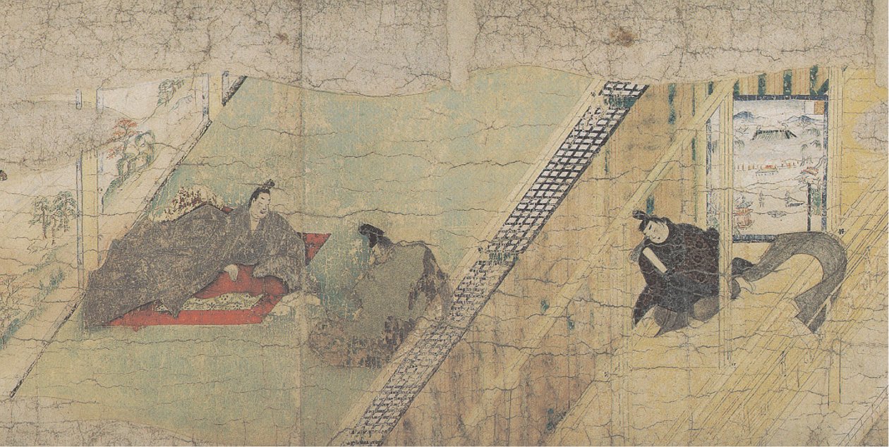 Ban Dainagon Ekotoba (信貴山縁起絵巻) alkotó: Tokiwa Mitsunaga