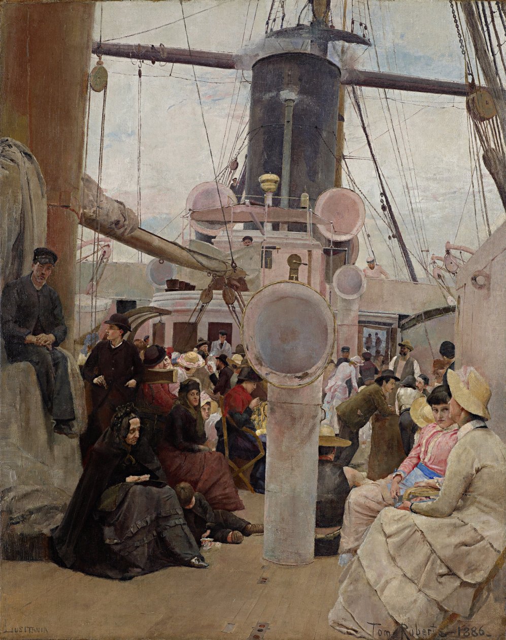 Délre érkezve alkotó: Tom Roberts
