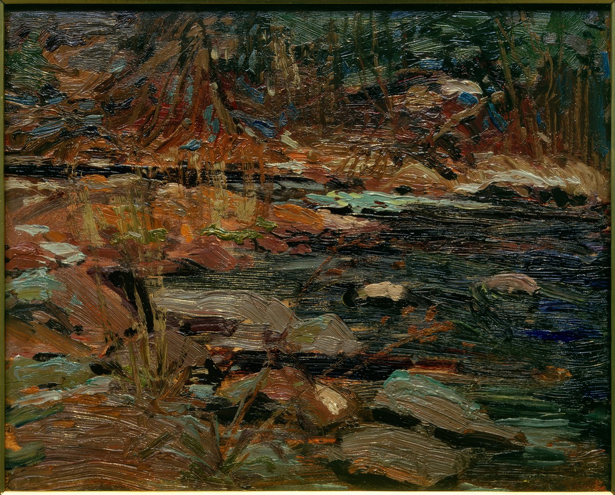 Potters Creek, Canoe Lake alkotó: Tom Thomson