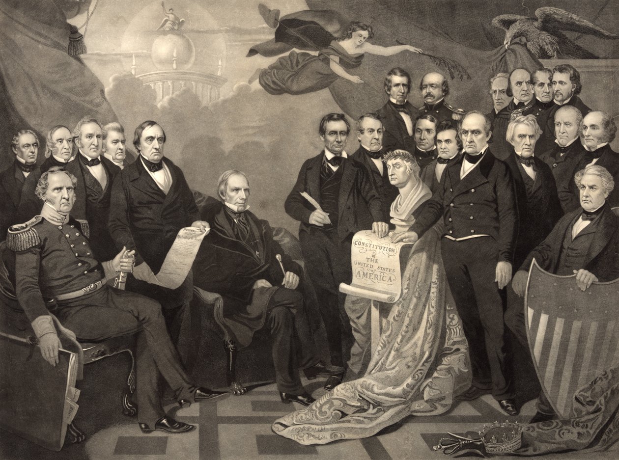 Egyesület, kocsma. 1852 alkotó: Tompkins Harrison after Matteson