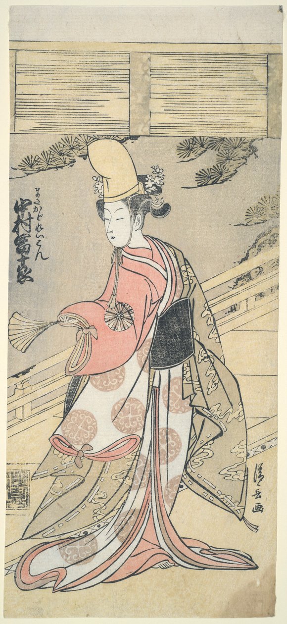 Nakamura Tomij?r? alkotó: Torii Kiyonaga