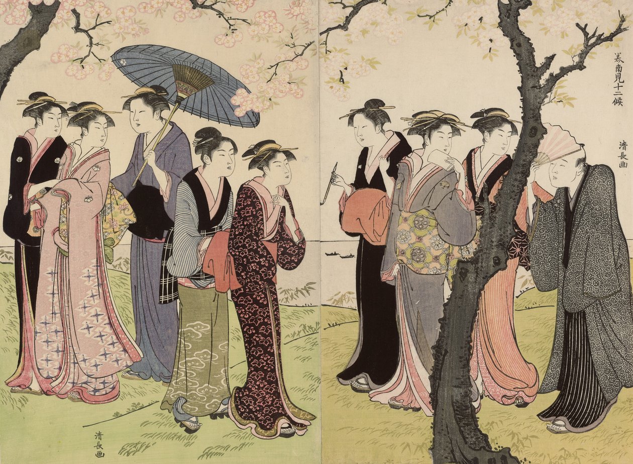 A harmadik hónap alkotó: Torii Kiyonaga