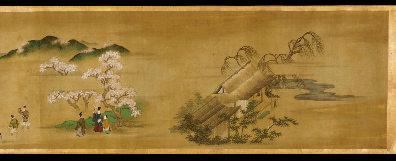 A négy évszak tájai alkotó: Tosa Mitsuoki
