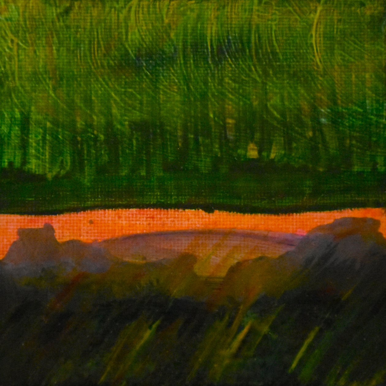Álomkép 2 , 2017 (olaj, vászon) alkotó: Tracy Lambros