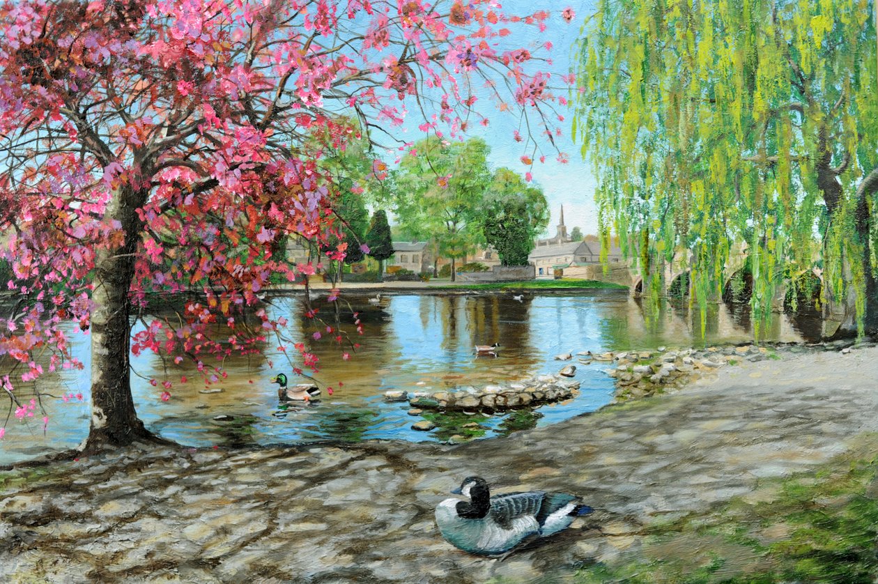 Bakewell Bridge, Derbyshire, 2009 alkotó: Trevor Neal