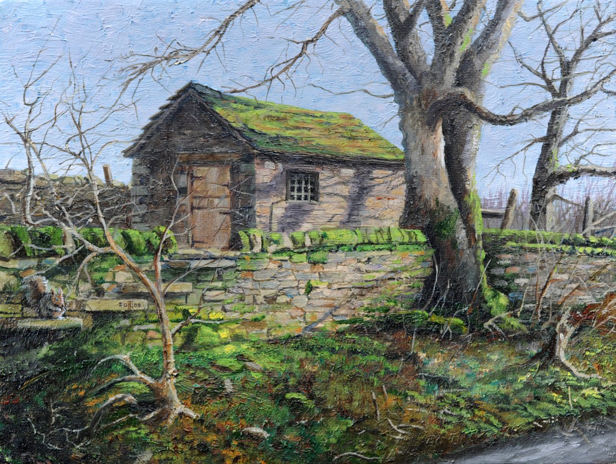 Stone Barn, Alport, Derbyshire, 2009 alkotó: Trevor Neal
