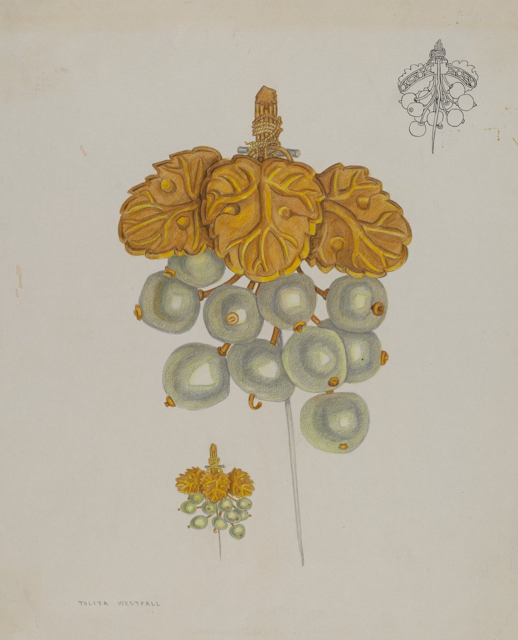 Pearl Pin alkotó: Tulita Westfall