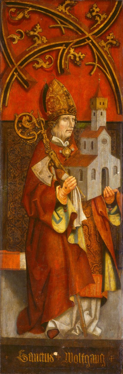 Szent Wolfgang alkotó: Tyrolean 16th Century