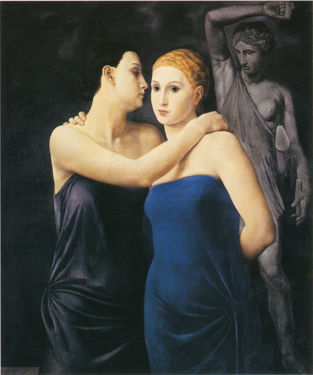 Le amiche A barátok, 1924. alkotó: Ubaldo Oppi
