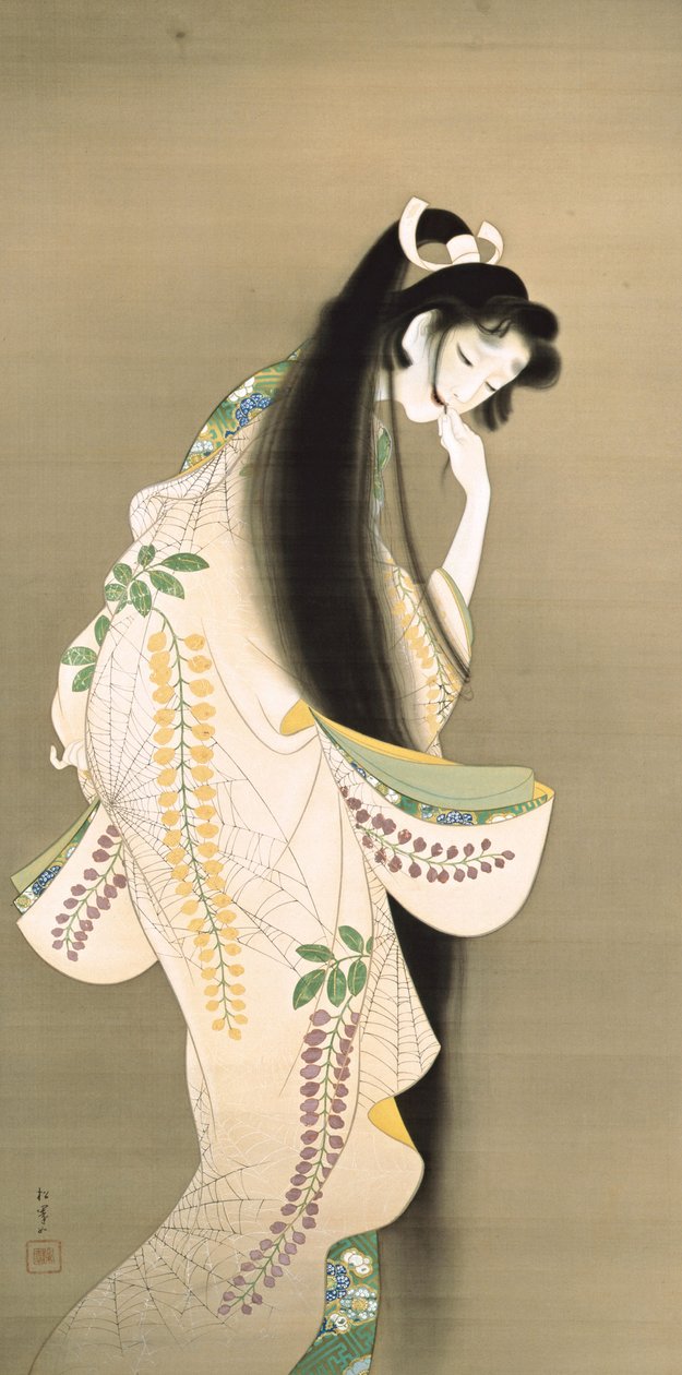 Rokujo lánghercegnő, 1818 alkotó: Uemura Shoen