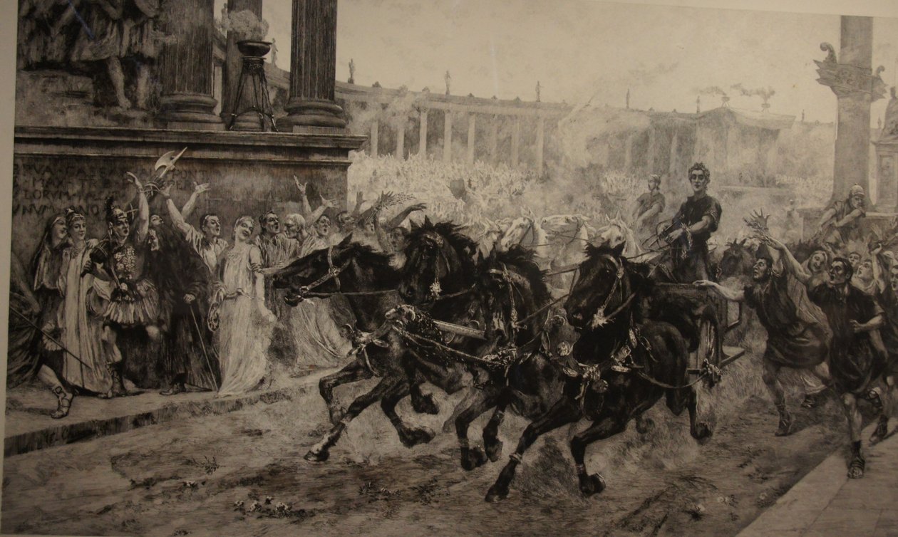 A győztes érkezése alkotó: Ulpiano Checa y Sanz
