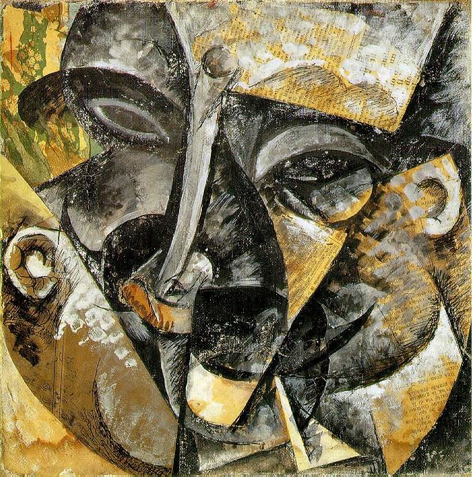 Az ember fejének dinamizmusa alkotó: Umberto Boccioni