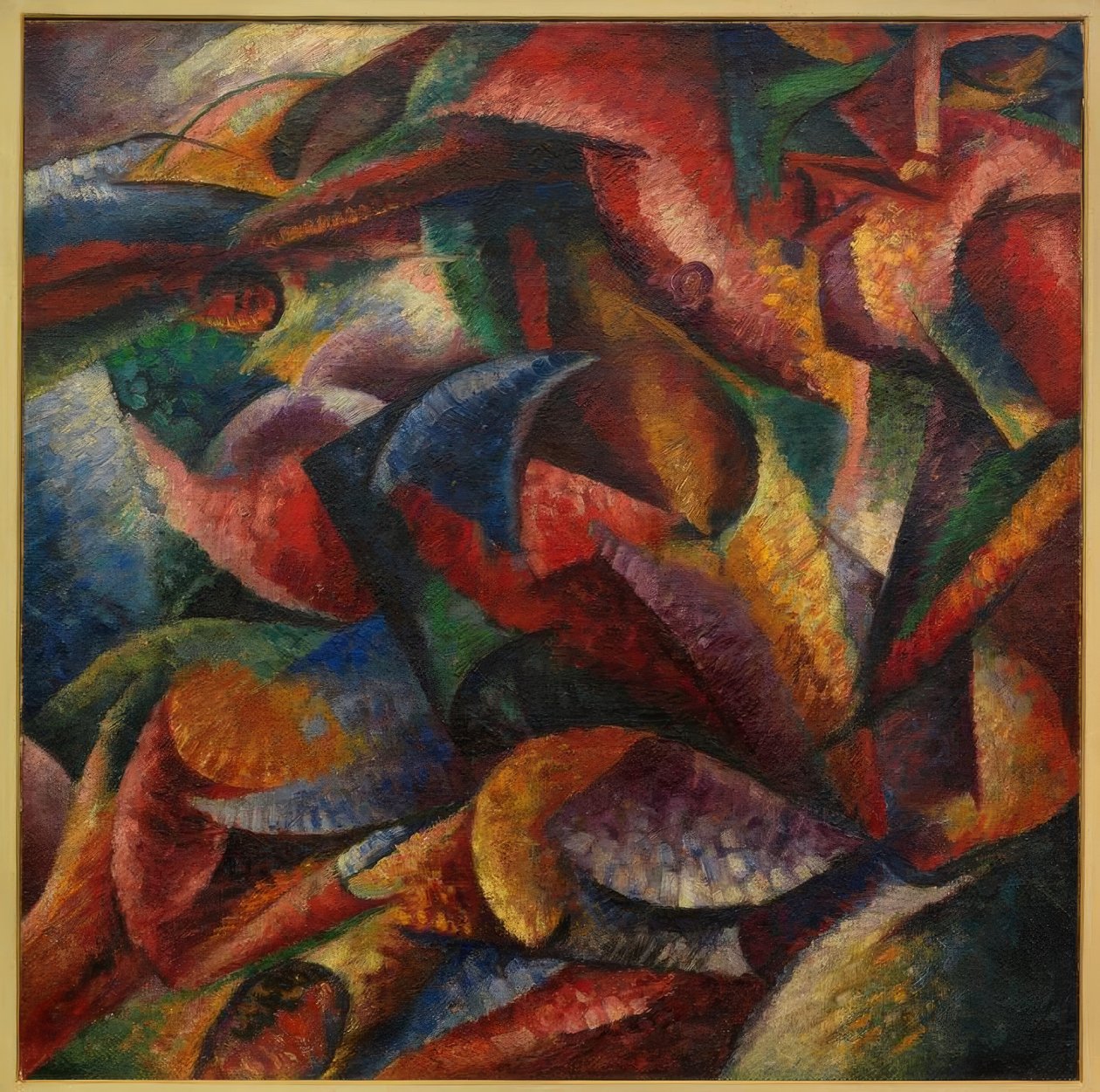 Az emberi test dinamizmusa alkotó: Umberto Boccioni
