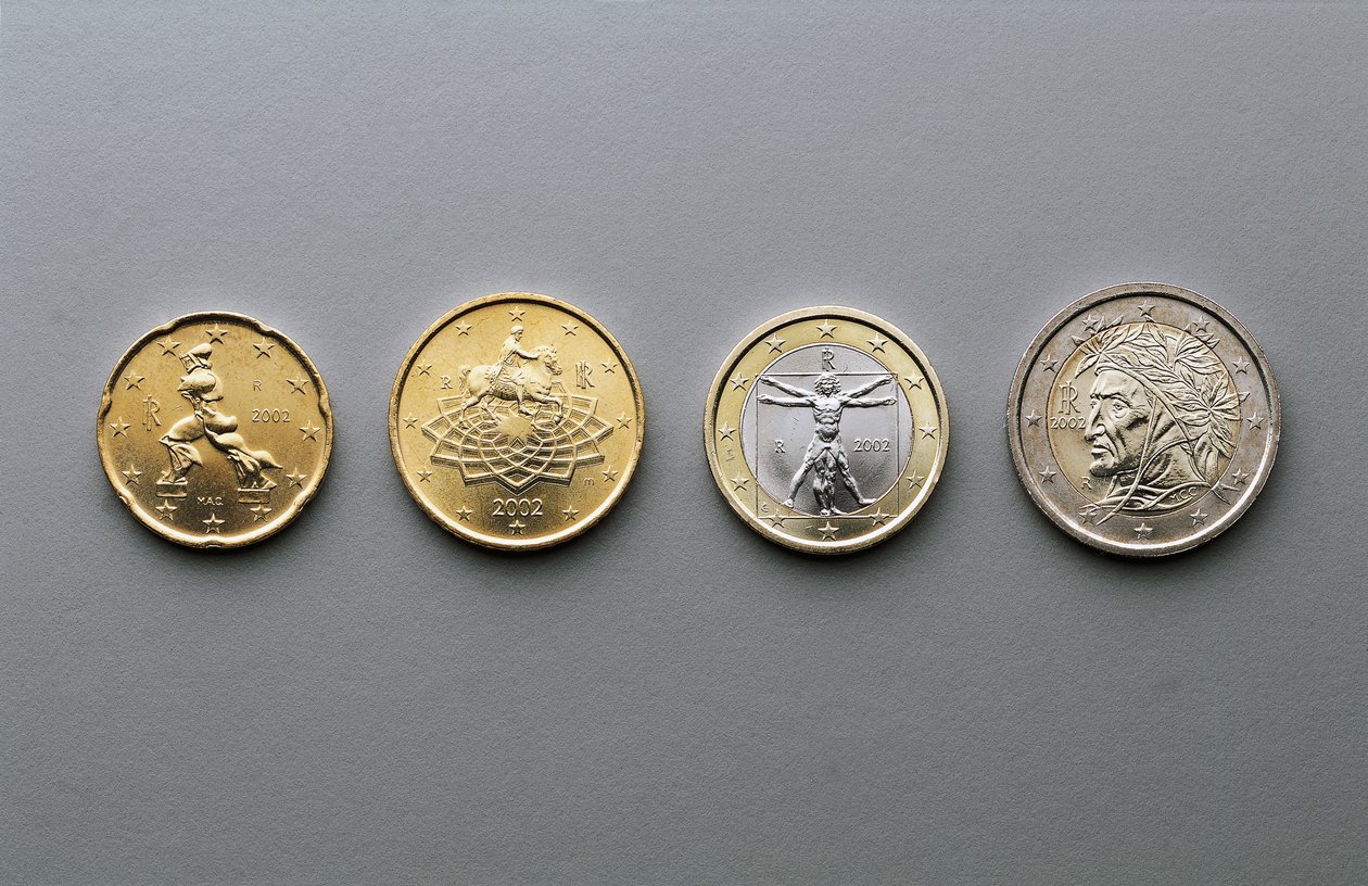 20 cent, 50 cent alkotó: Umberto Boccioni