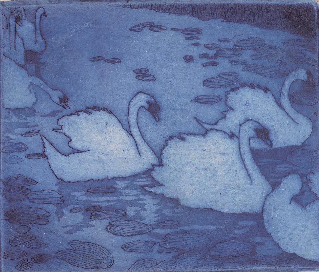 Hattyúk alkotó: Umberto Boccioni