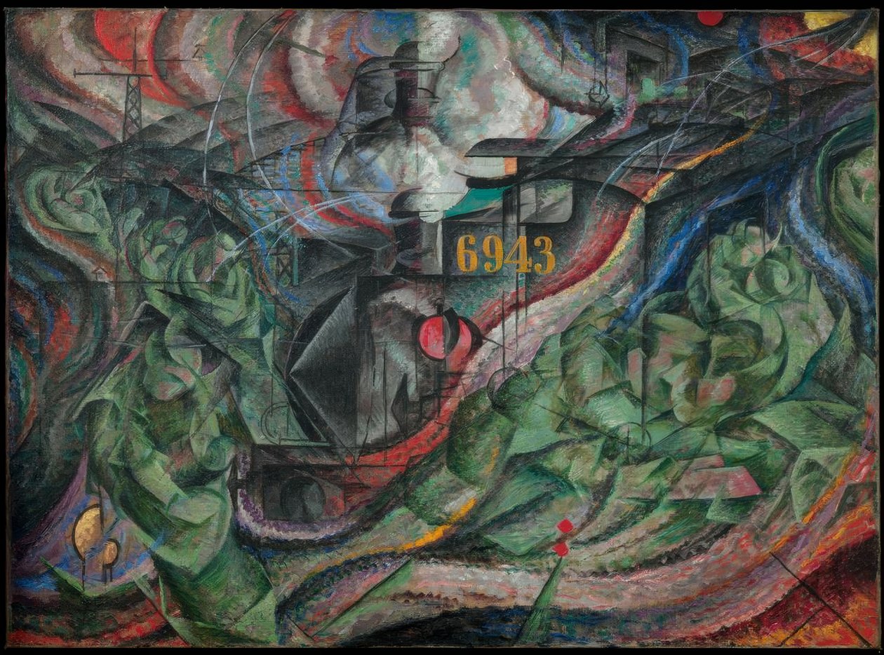 A lélek állapotai II - A búcsúk alkotó: Umberto Boccioni