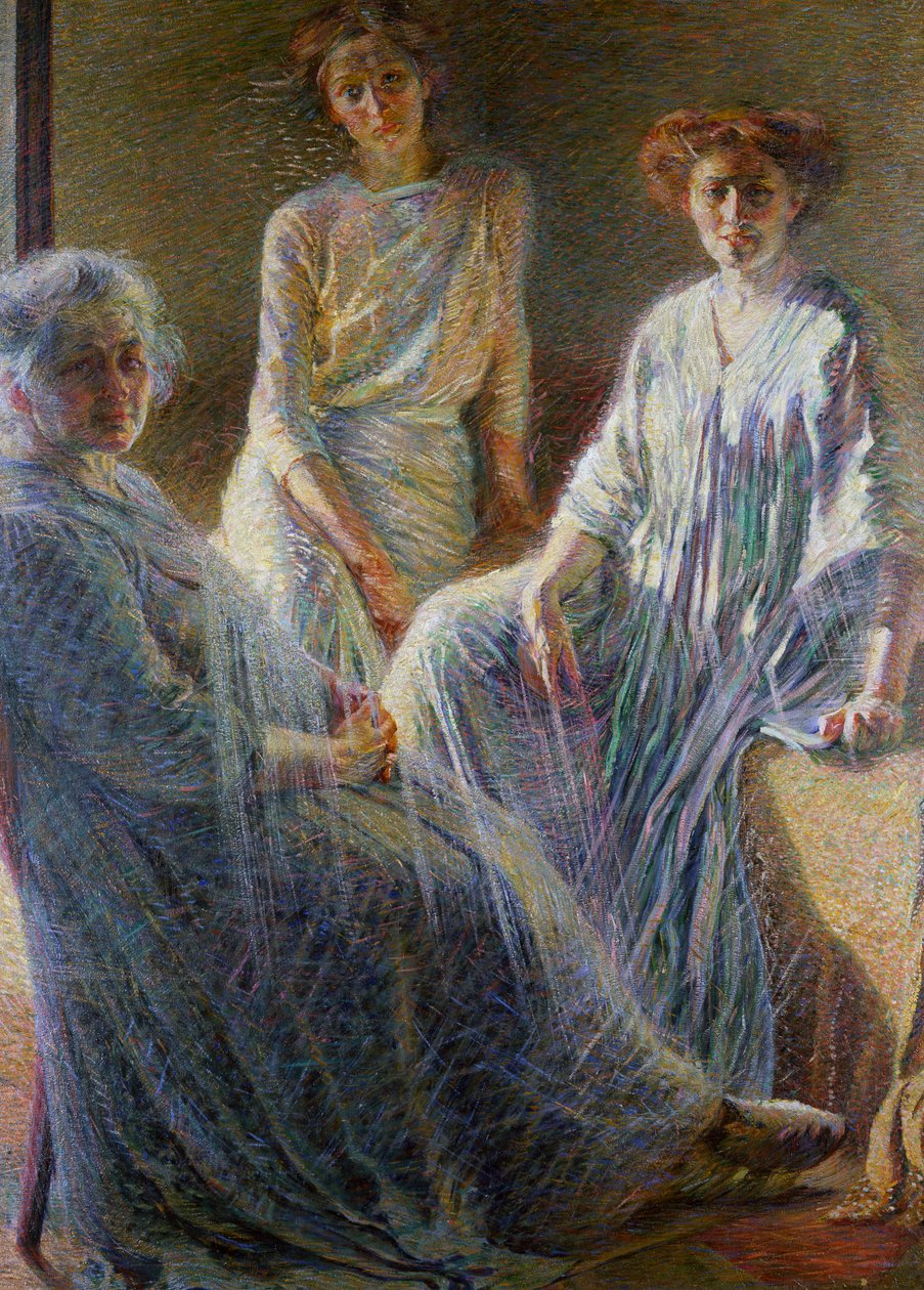 Három nő alkotó: Umberto Boccioni
