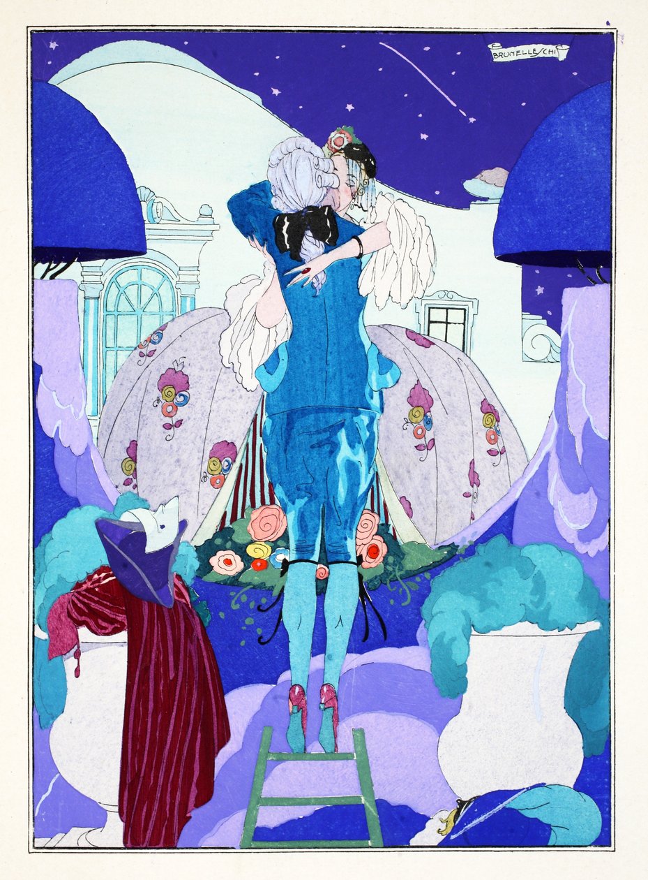 A csók a létrán alkotó: Umberto Brunelleschi