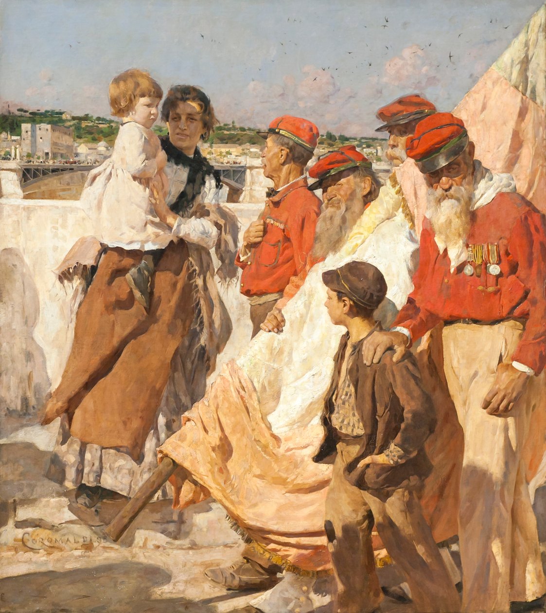 Vörösingesek alkotó: Umberto Coromaldi