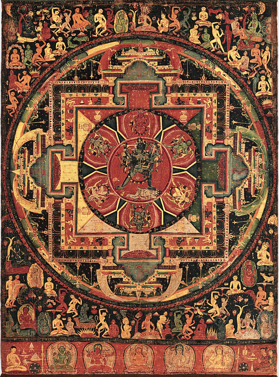 Chakrasamvara Mandala alkotó: Unbekannt Unbekannt