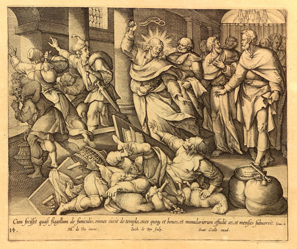 Az Újszövetség története – 1722 – (15) alkotó: Unbekannt Unbekannt