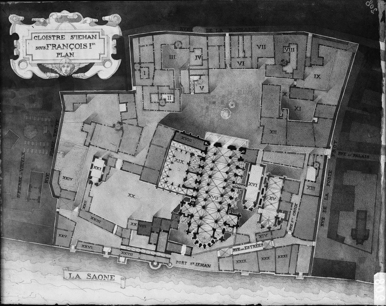 Illusztrációk a lyoni templomok és kápolnák történetéhez alkotó: Unbekannt Unbekannt