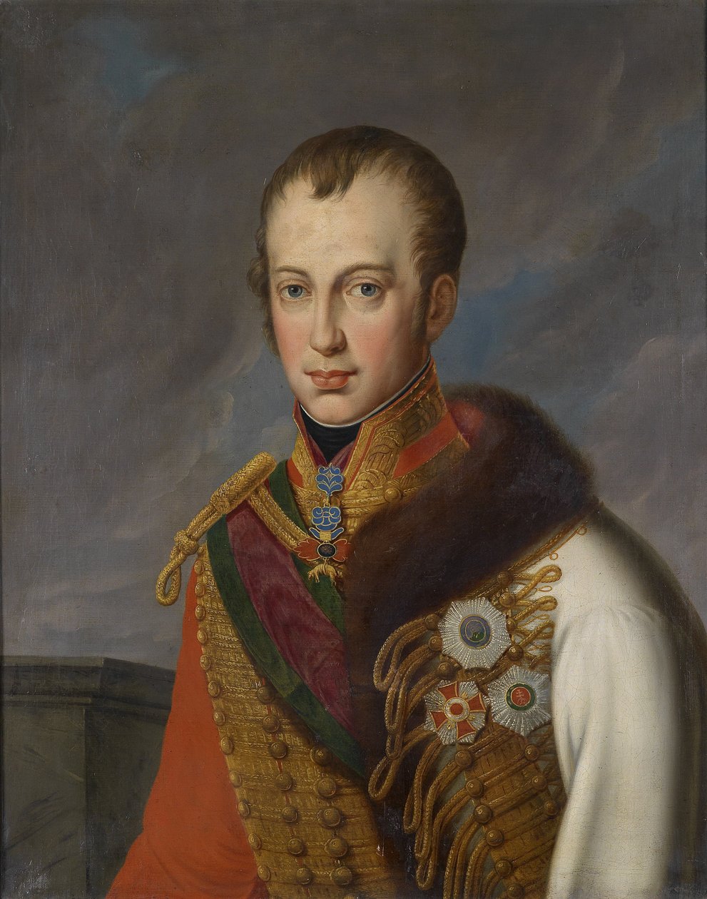 I. Ferdinánd osztrák portréja (1793-1875) alkotó: Unbekannt Unbekannt