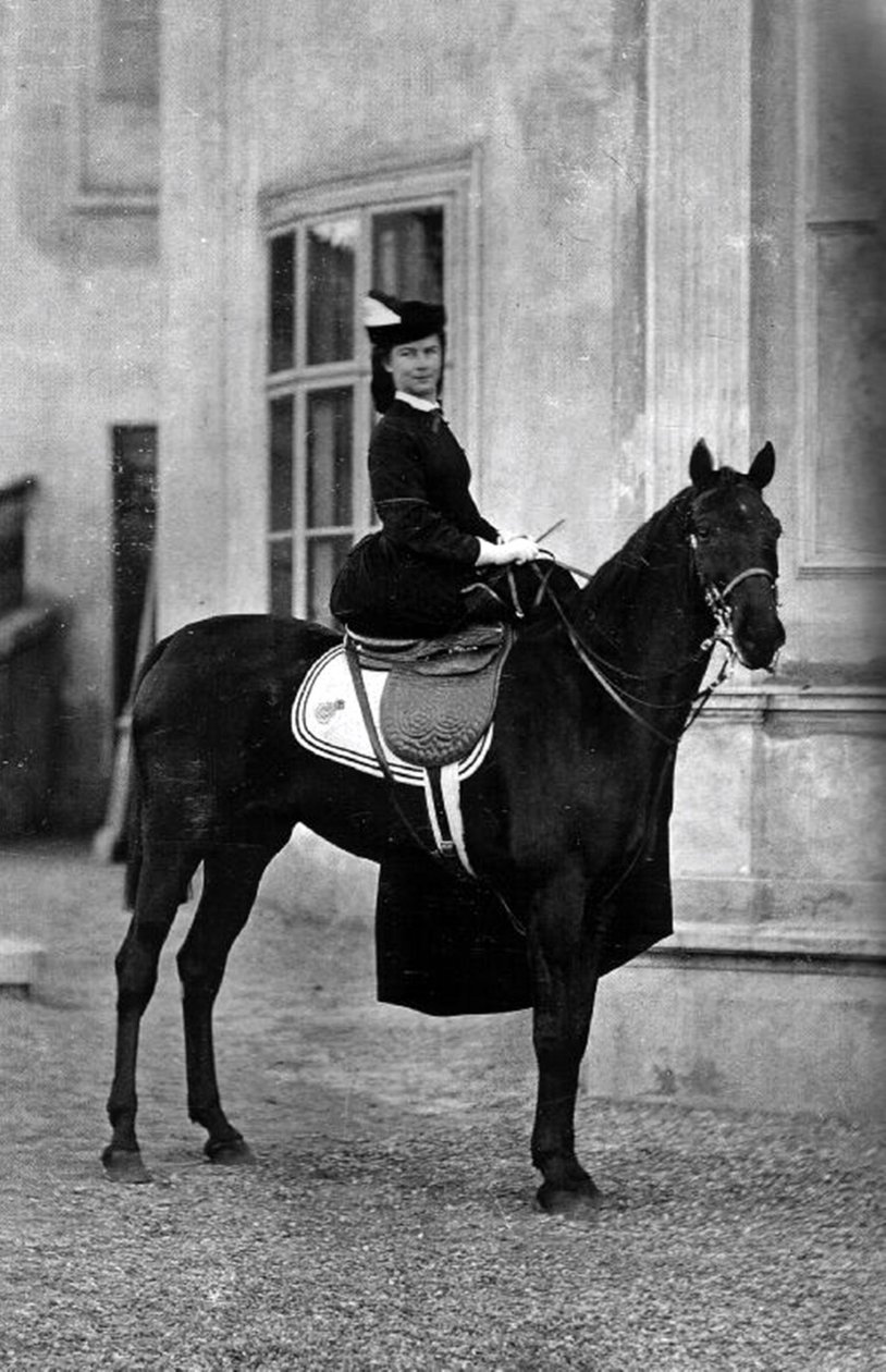 Ausztria császárnője, Elisabeth Amelie Eugenie, Wittelsbach, Sissi, 1896 -ban Biarritzban alkotó: Unbekannt Unbekannt
