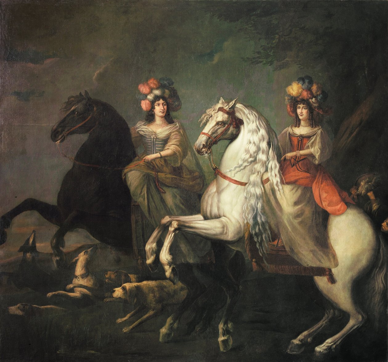 Caterina Insarda Caluso Marchioness és Eleonora S.Martino Resolution alkotó: Unbekannt Unbekannt