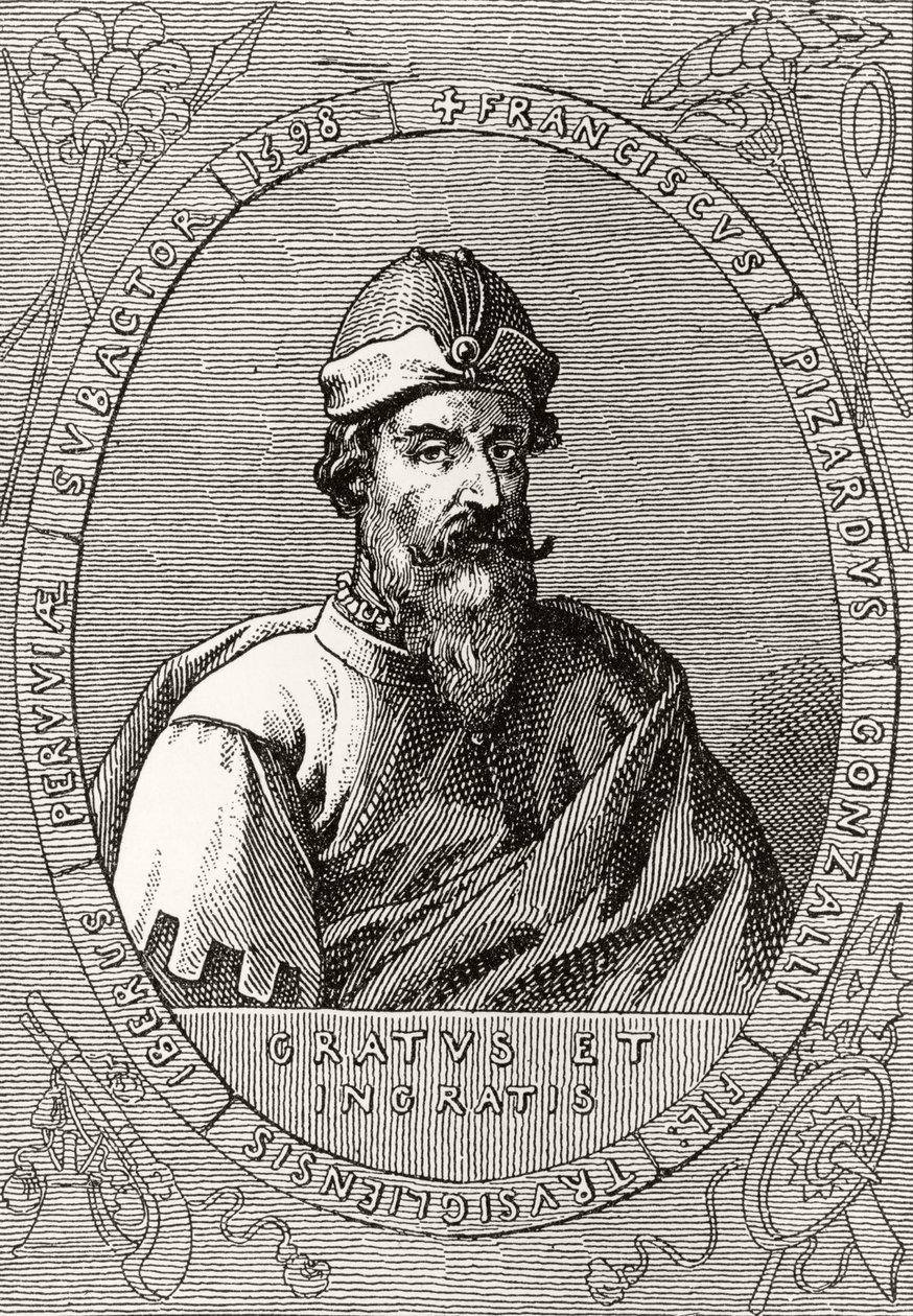 Francisco Pizarro Gonzalez helyőrző kép alkotó: Unbekannt Unbekannt