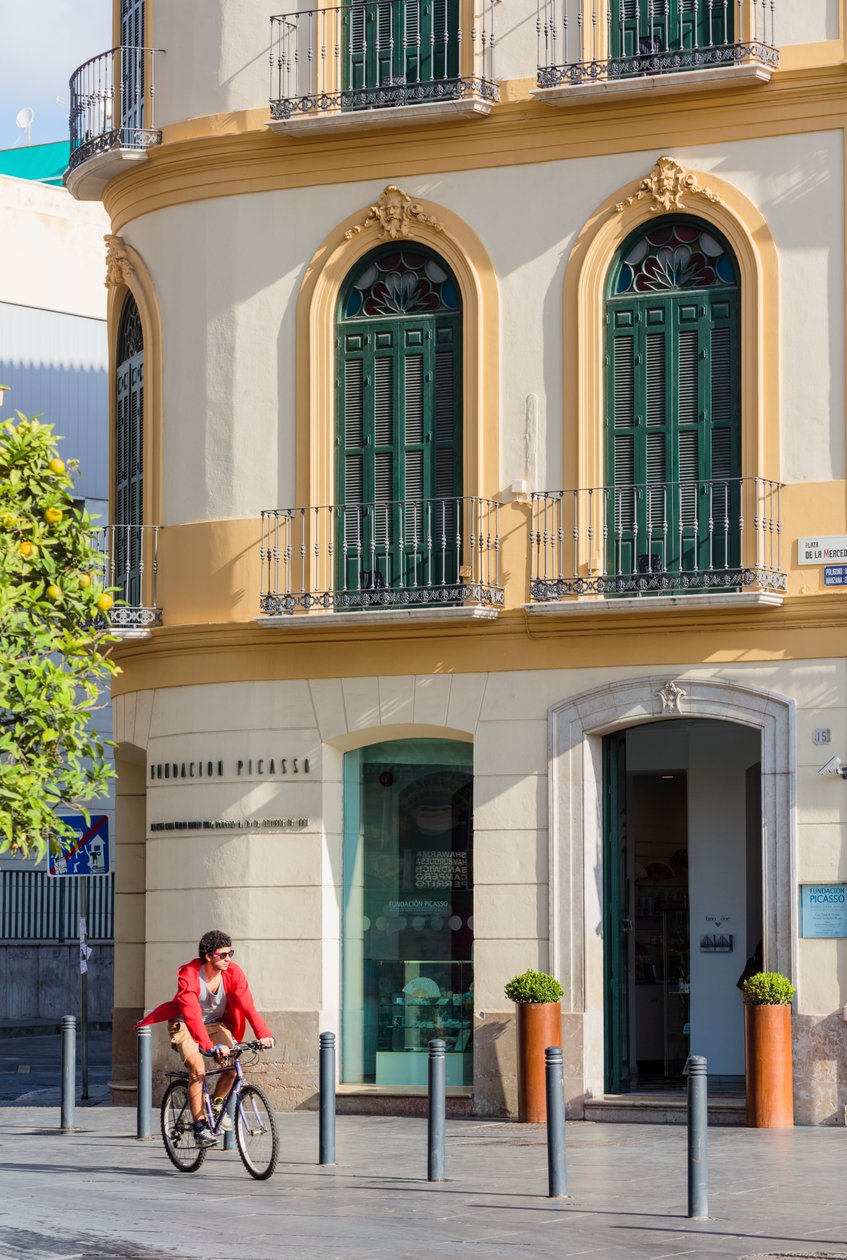 Malaga, Costa del Sol, Spanyolország. Picasso szülőhelye. alkotó: Unbekannt Unbekannt
