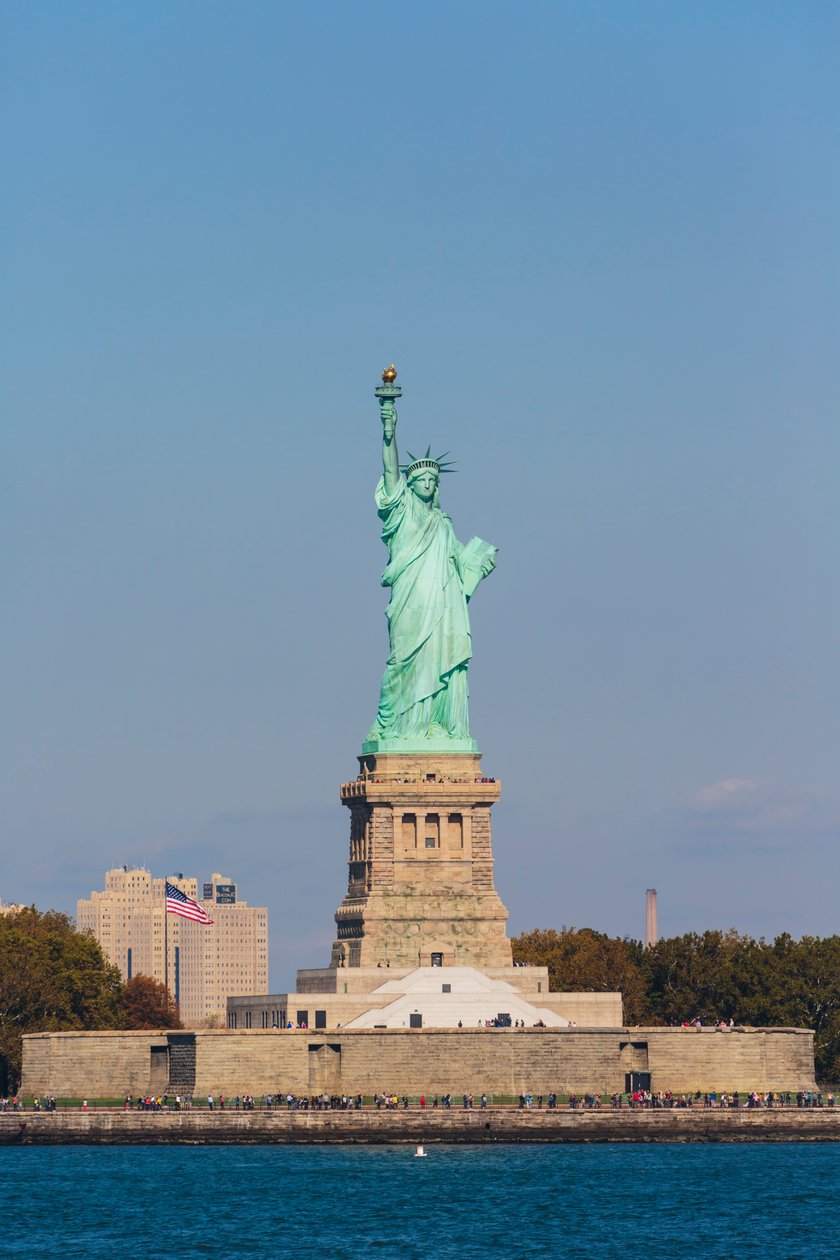 New York City, USA. Szabadság-szobor. alkotó: Unbekannt Unbekannt