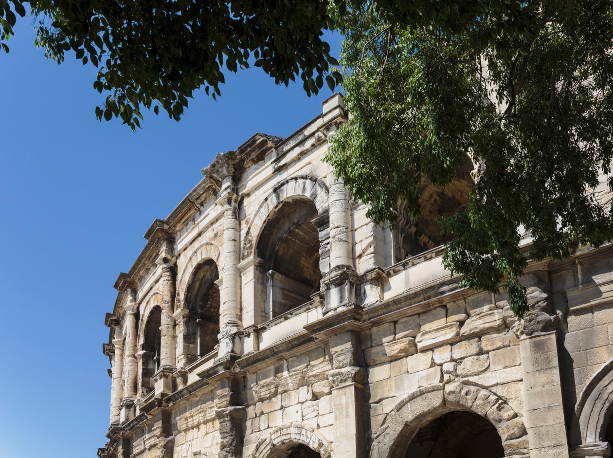 Nimes, Franciaország. Római amfiteátrum. alkotó: Unbekannt Unbekannt