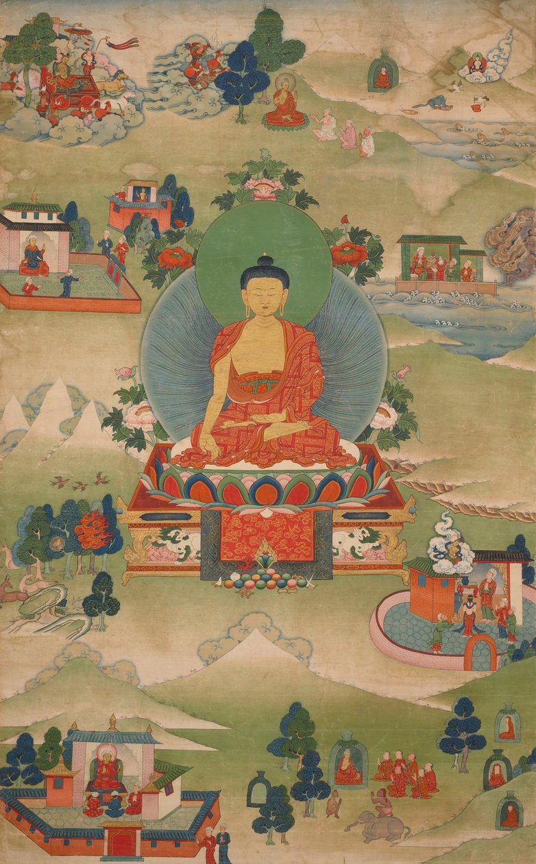 Shakyamuni Buddha előző élete alkotó: Unbekannt Unbekannt