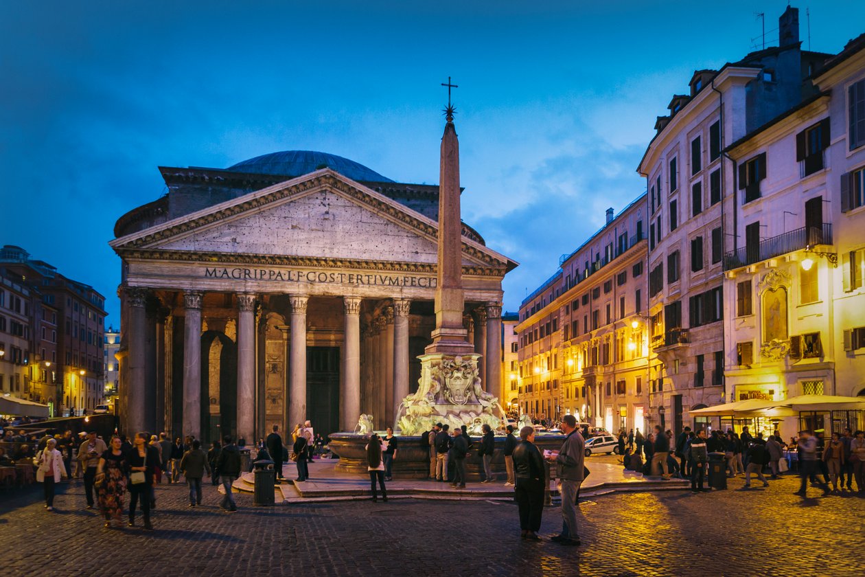 Róma, Olaszország. A Pantheon. alkotó: Unbekannt Unbekannt