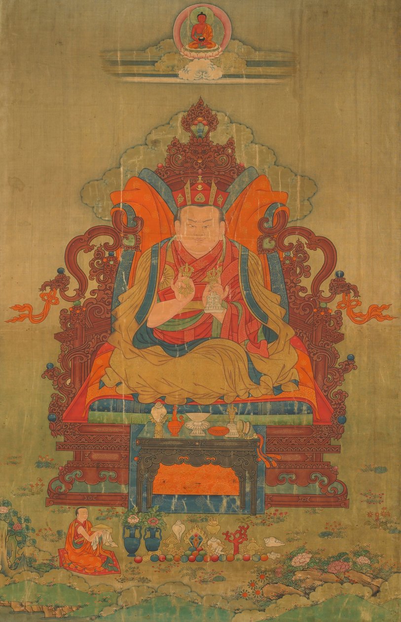 Tizedik Shamarpa, Mipam Chodrup Gyatso (1742–1792) alkotó: Unbekannt Unbekannt