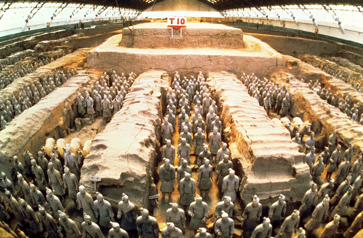 Terrakotta hadsereg, Qin-dinasztia, i.e. 210 (részlet) alkotó: Unbekannt Unbekannt