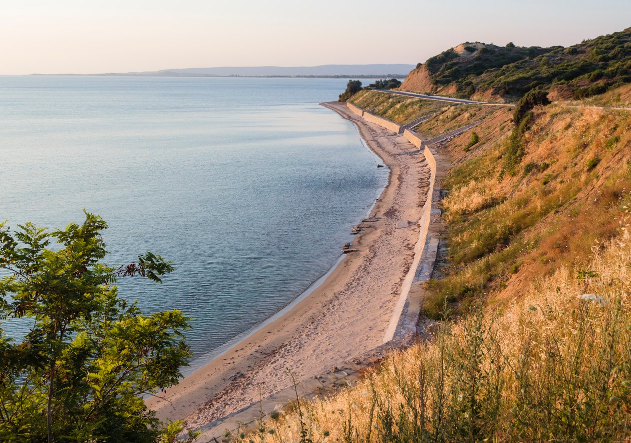 Az Anzac-öböl strandja, észak felé nézve alkotó: Unbekannt Unbekannt
