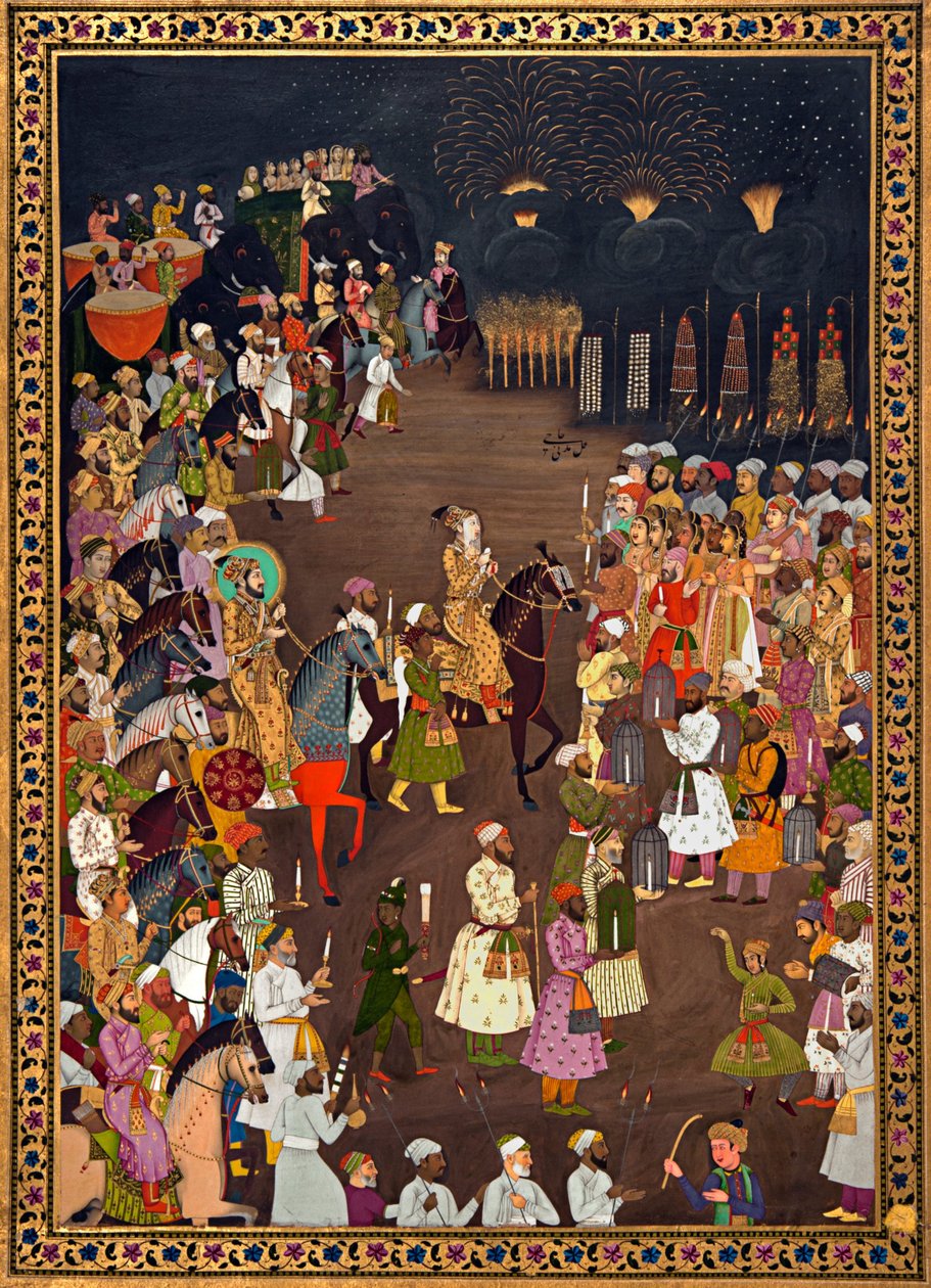 Dara Shikoh esküvői menete alkotó: Unbekannt Unbekannt