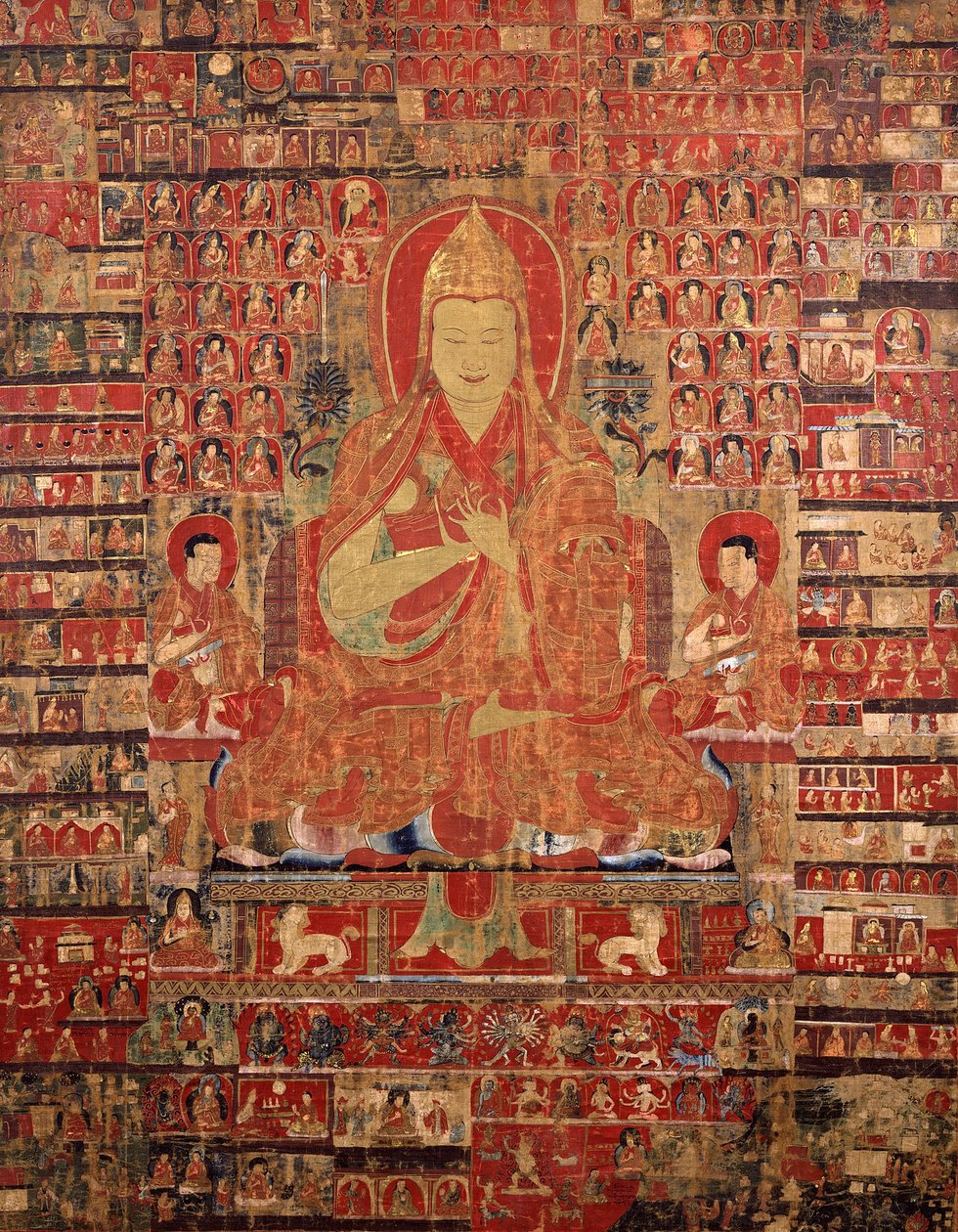 Tsongkapa (715723) alkotó: Unbekannt Unbekannt
