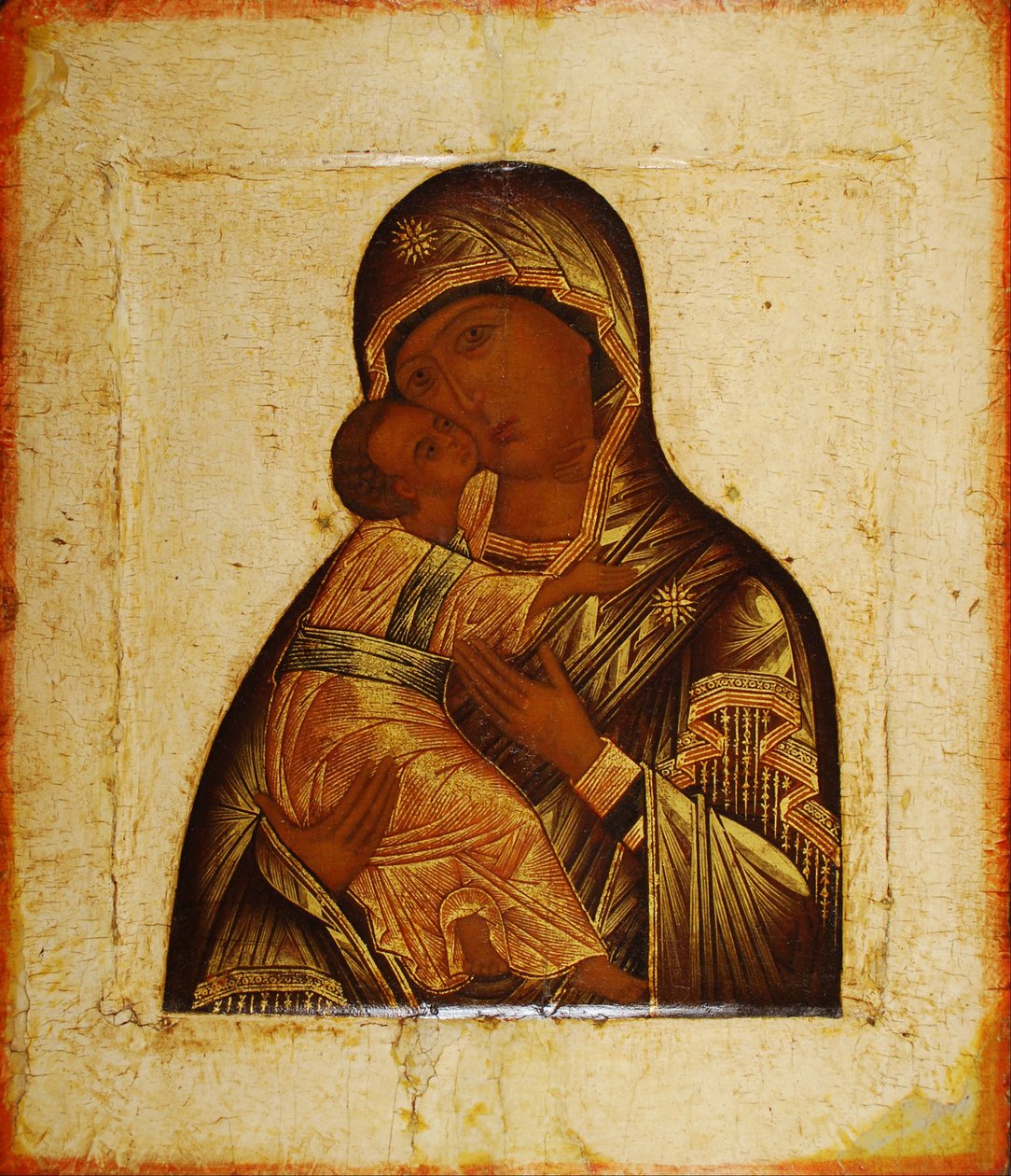 Azonosítatlan művész - Madonna of Tenderness with Child alkotó: Unbekannt Unbekannt