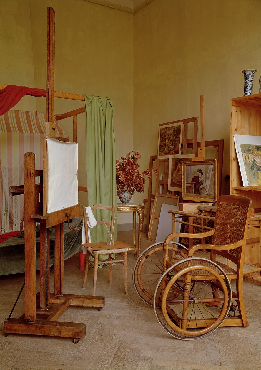 Kilátás Renoir műtermére, 1907-ből használták alkotó: Unbekannt Unbekannt