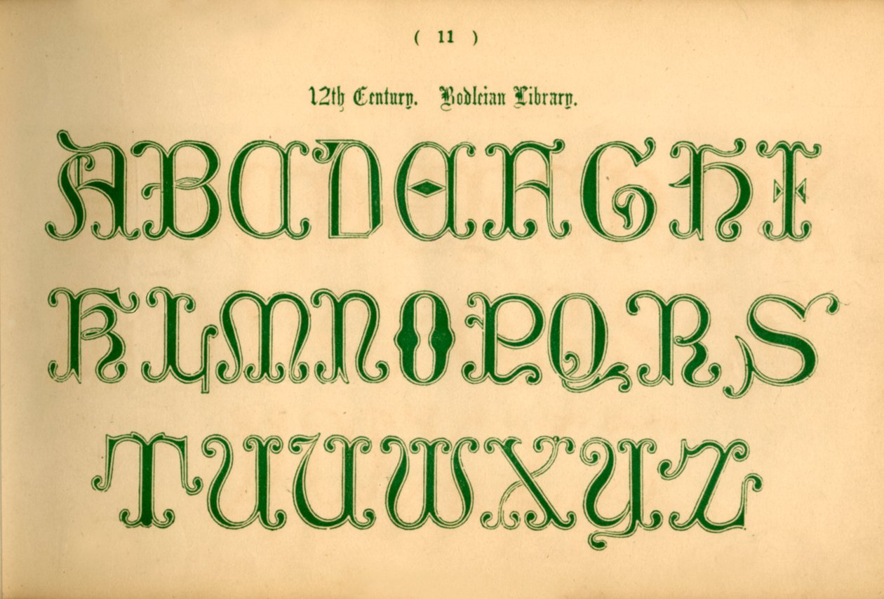 12. Század. Bodleian Könyvtár, 1862 alkotó: Unbekannt