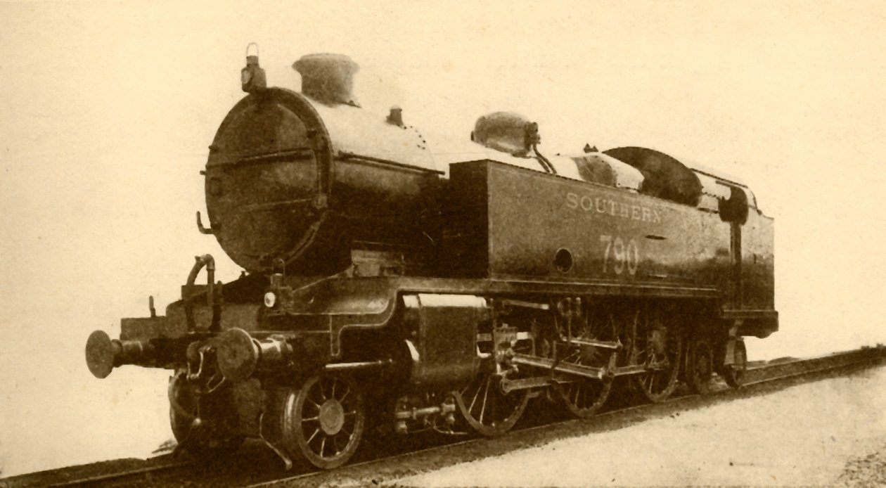 2-6-4 tartálymotor, Déli Vasút, 1930. alkotó: Unbekannt