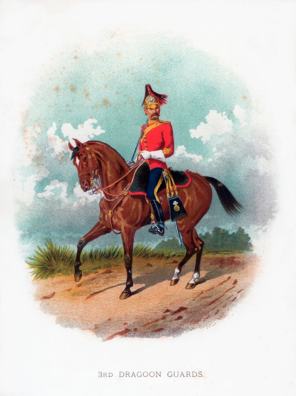 3. dragonyos gárda, 1888 alkotó: Unbekannt